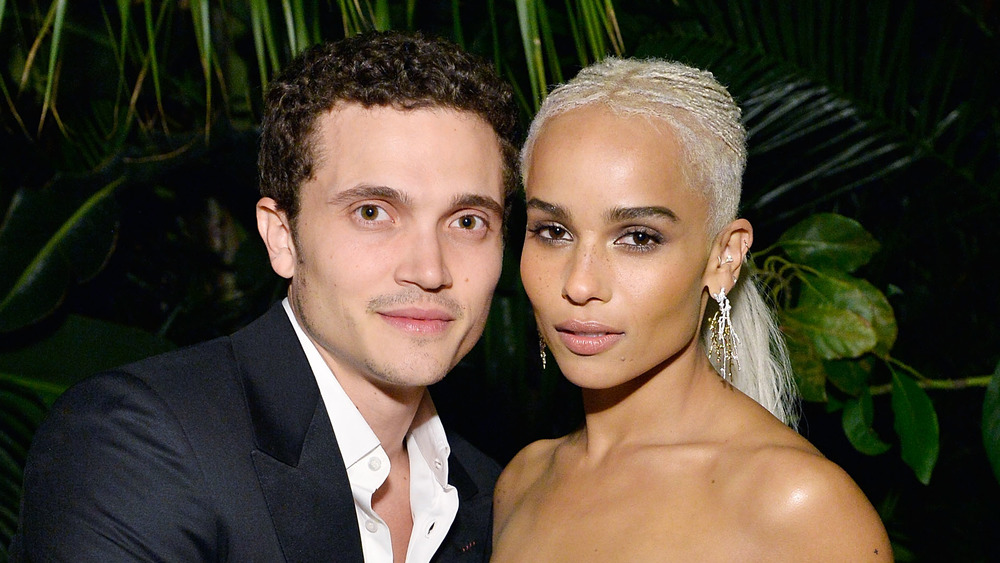 Zoe Kravitz and Karl Glusman attending a Hollywood event