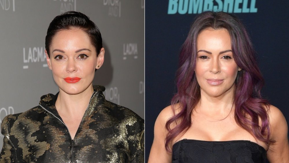 Rose McGowan & Alyssa Milano 