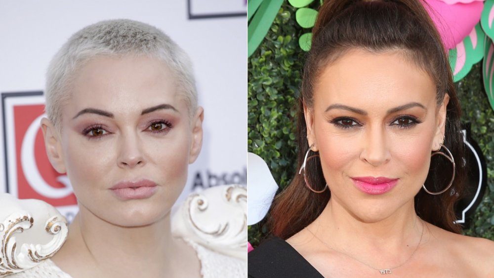 Alyssa Milano & Rose McGowan