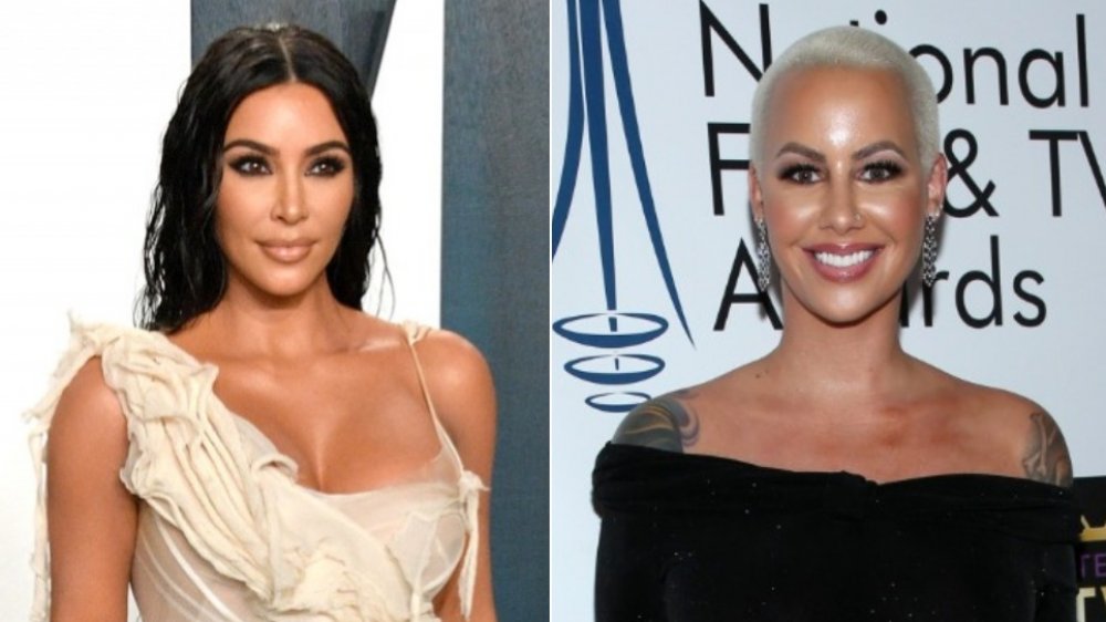 Kim Kardashian and Amber Rose