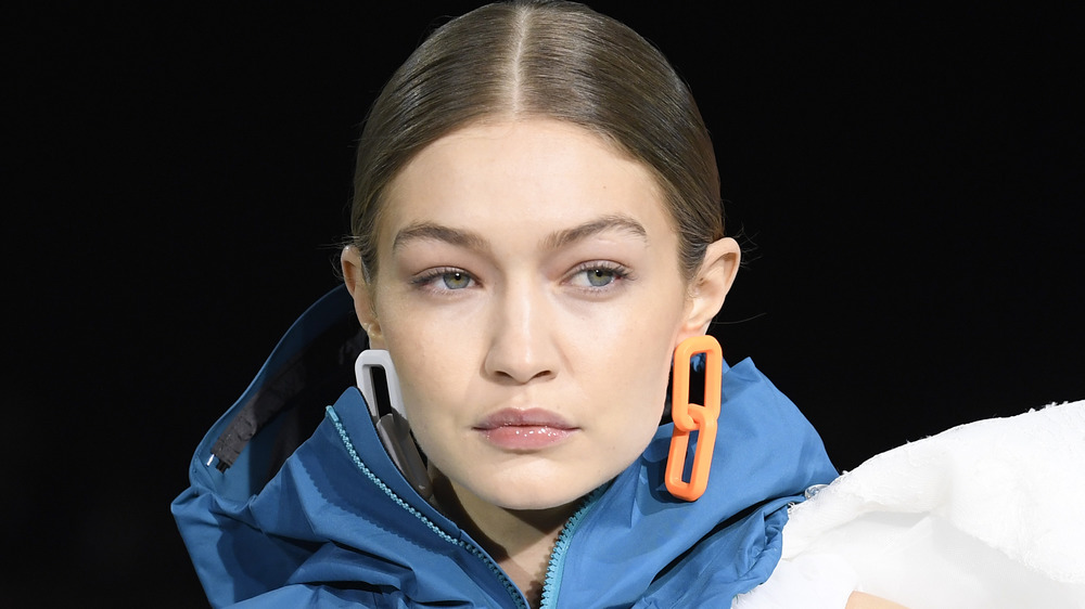 Gigi Hadid at fashion show