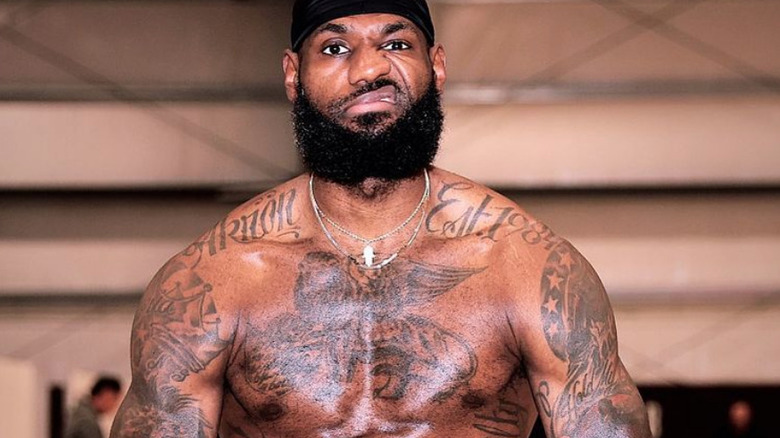 LeBron James Tattoos 2023 Check out LeBrons latest ink  Sports Blog it