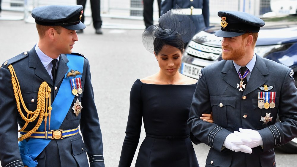 Prince William, Prince Harry and Meghan Markle