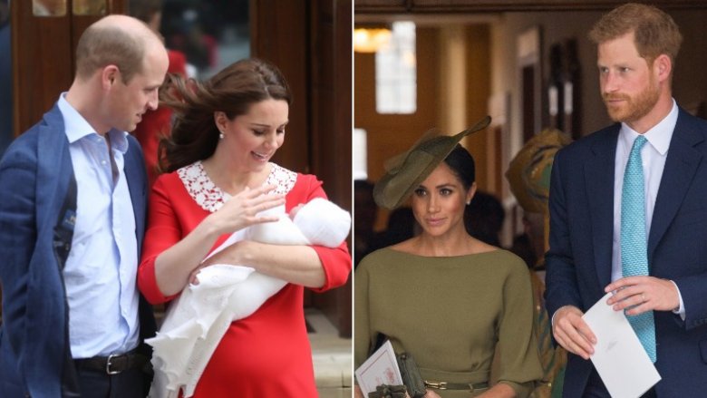 Prince William, Kate Middleton, Prince Louis, Meghan Markle, Prince Harry