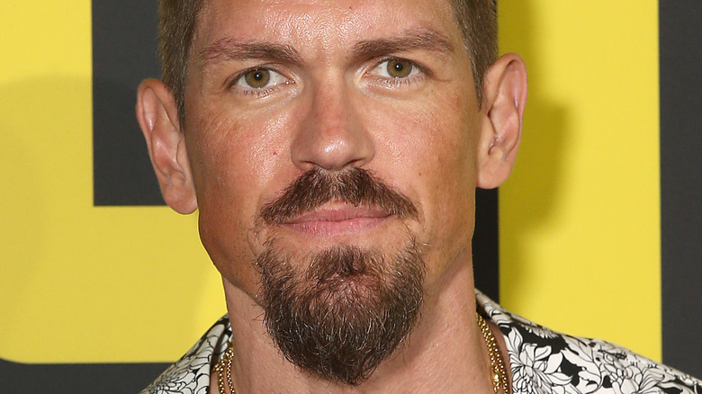 Steve Howey on the red carpet