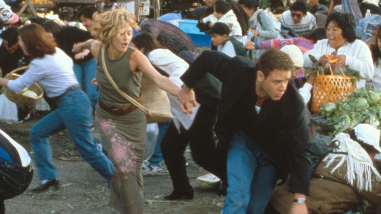 Meg Ryan, Russell Crowe in Proof of Life