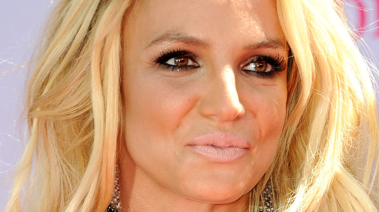 Britney Spears smiling