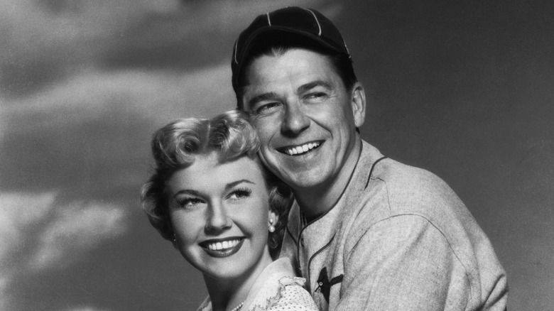 Doris Day and Ronald Reagan in The Winning Team