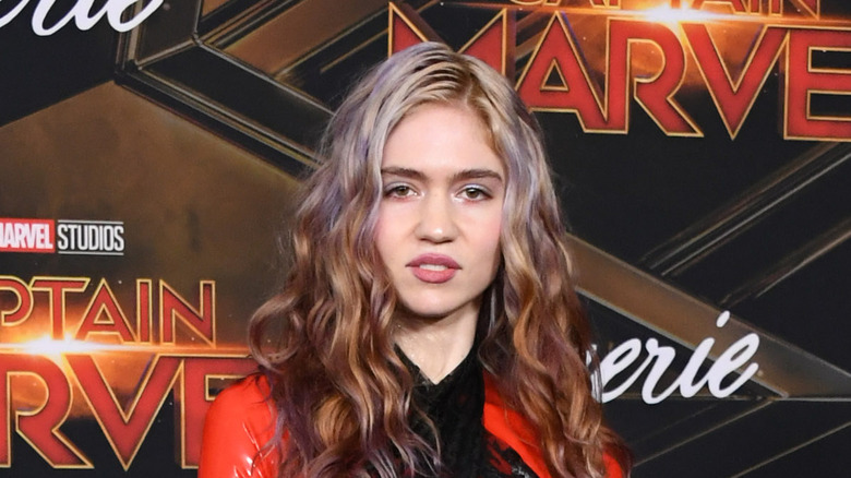 Grimes red carpet