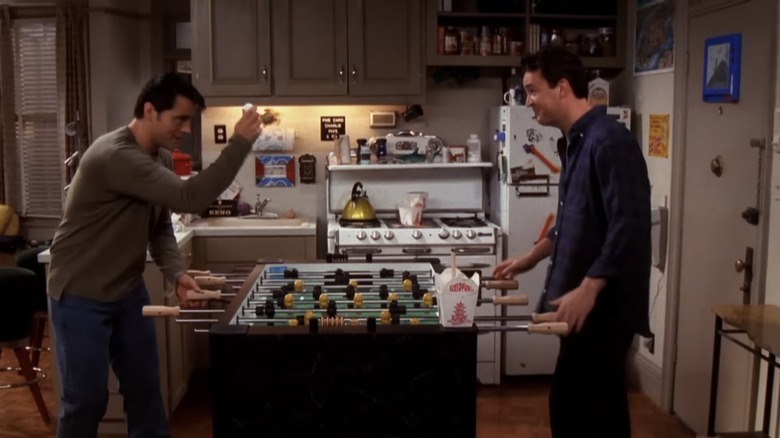 Joey and Chandler in Friends