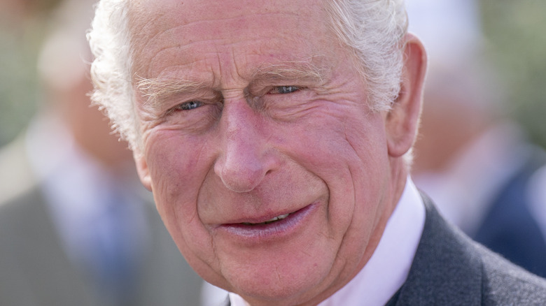Prince Charles, Prince of Wales, known as the Duke of Rothesay while in Scotland