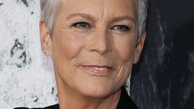 Jamie Lee Curtis smiling