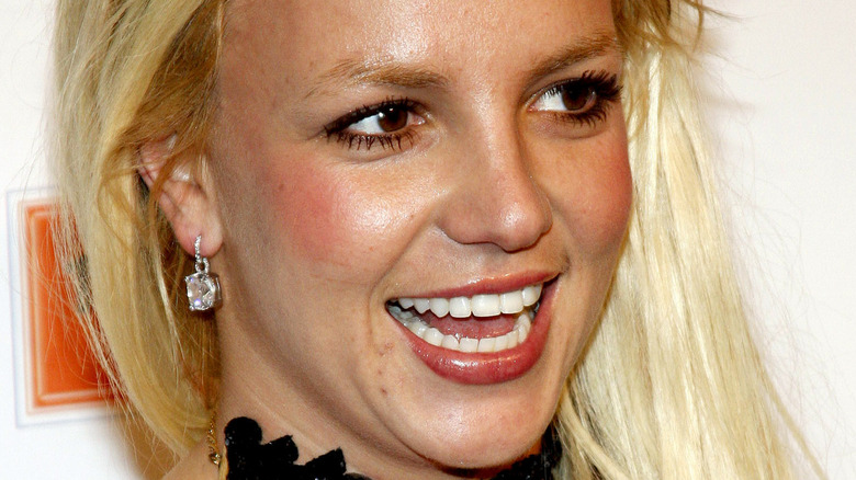 Britney Spears smiling