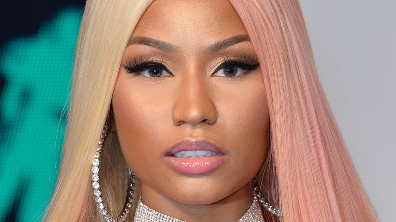Nicki Minaj posing