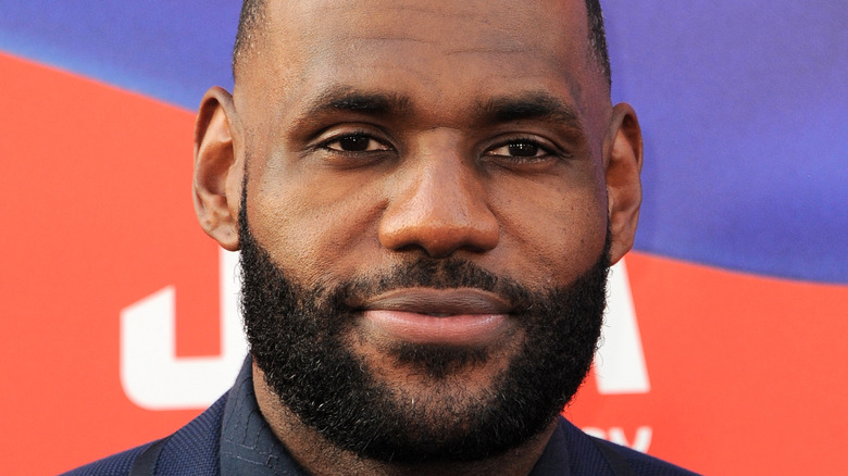 Lebron James smiling