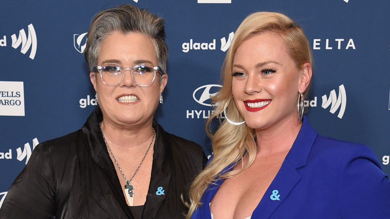 Rosie O'Donnell and Elizabeth Rooney at 30th Annual GLAAD Media Awards