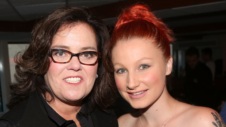 Rosie and Chelsea O'Donnell at "2nd Annual Fran Drescher Cancer Schmancer Sunset Cabaret Cruise"