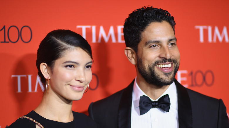 Grace Gail, Adam Rodriguez smiling