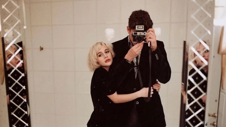 Emilio Madrid photographed with his Broadway girlfriend Sophia Anne Caruso.