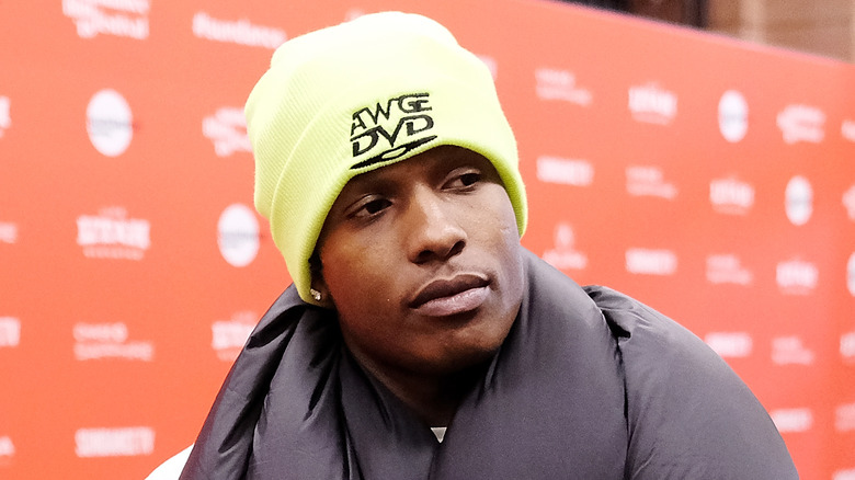 A$AP Rocky posing