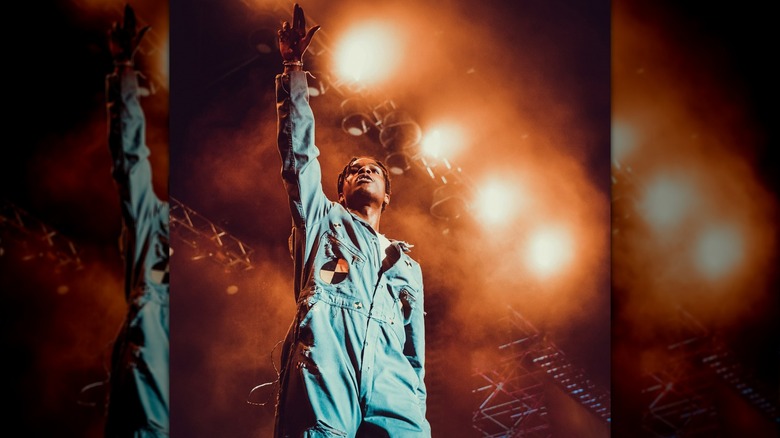 A$AP Rocky on stage  