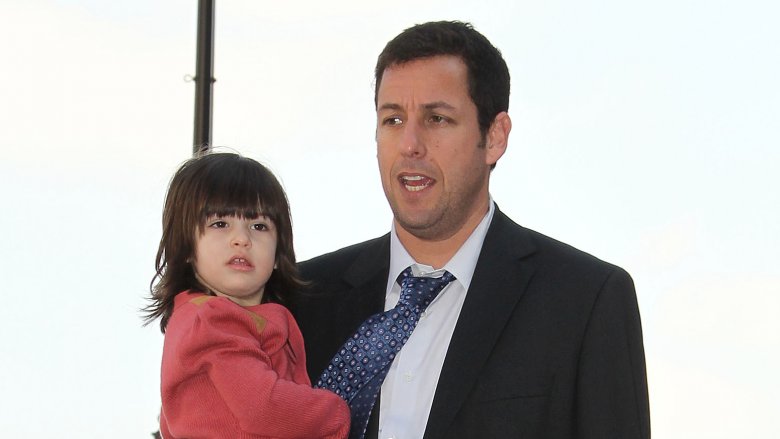Adam Sandler and daughter