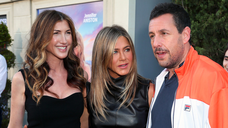Jackie Sandler, Jennifer Aniston, Adam Sandler