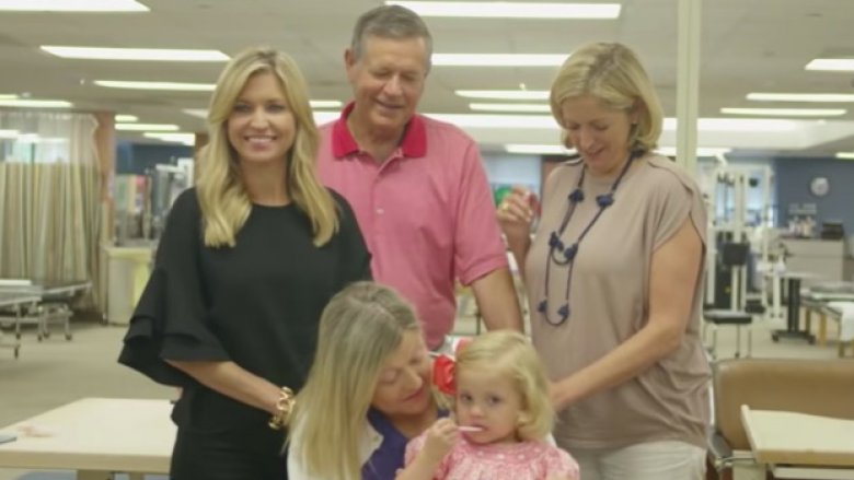 Ainsley, Wayne, Elise, and Dale Earhardt
