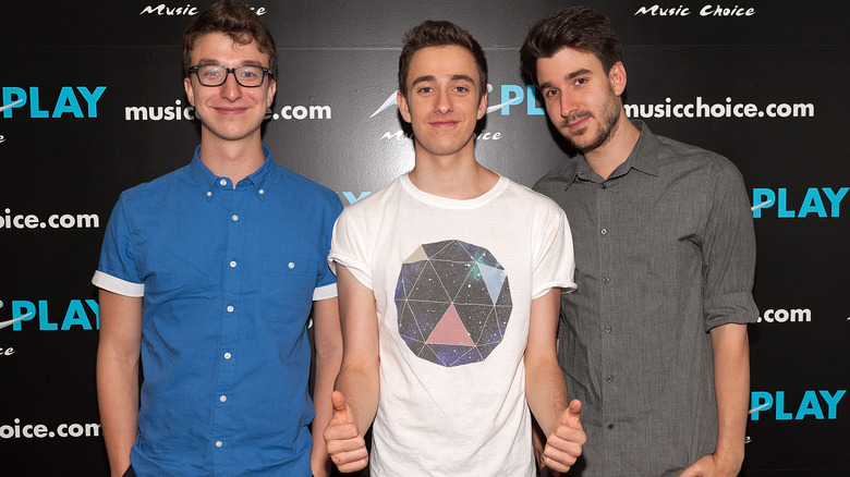 AJR visiting Music Choice's "You & A" at Music Choice
