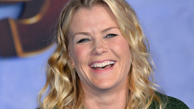 Alison Sweeney laughing 