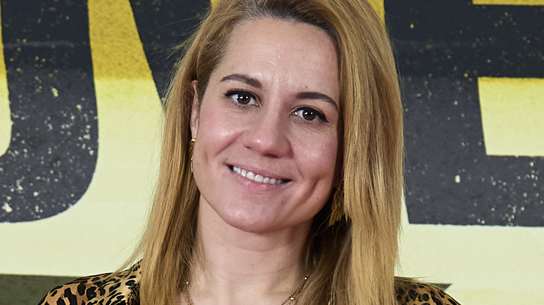 Henar Alvarez, smiling at an event, 2021 photo 