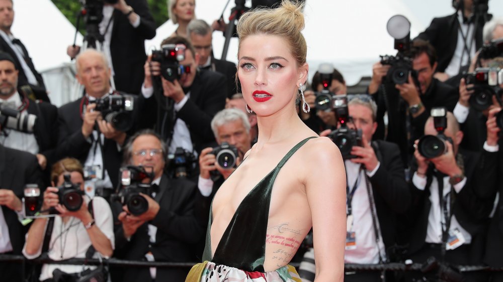 Amber Heard on the red carpet