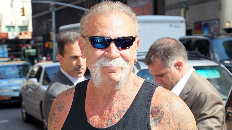 Paul Teutul Sr. smiling outside