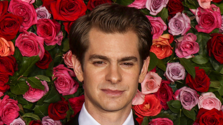 Andrew Garfield in a tuxedo
