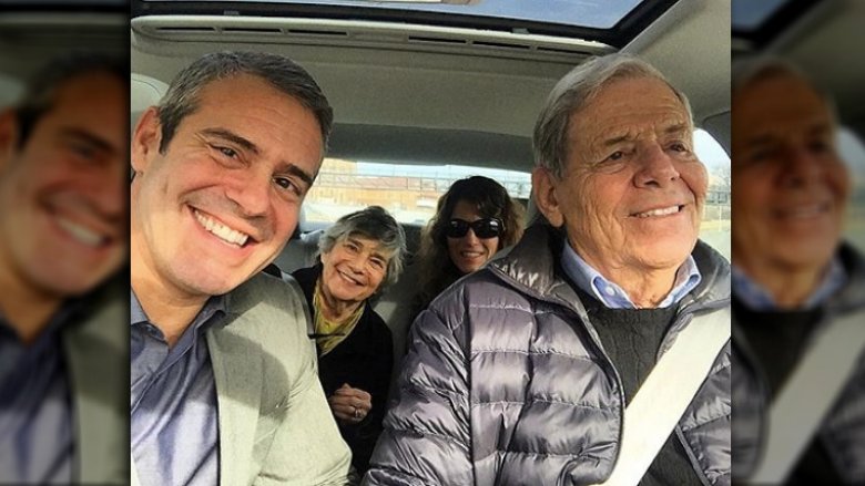 Andy Cohen with his family