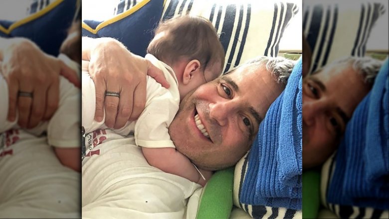 Andy Cohen, son Benjamin Cohen