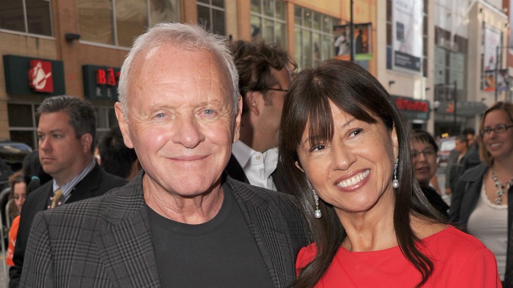    Anthony Hopkins con hermoso, Esposa Stella Arroyave 