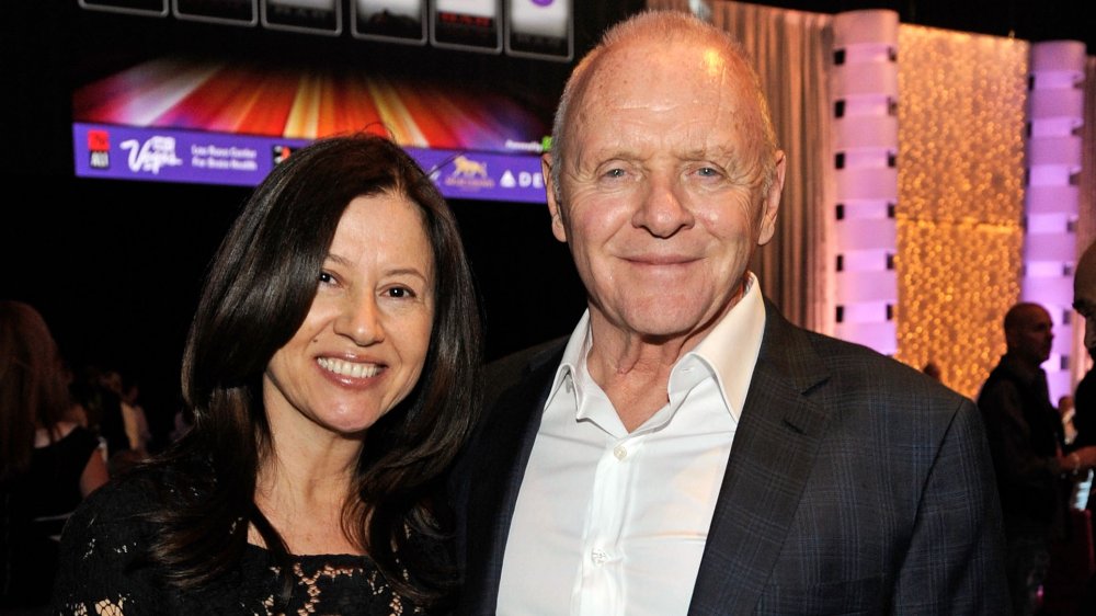 Anthony Hopkins and wife Stella Arroyave