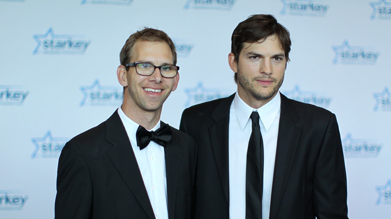 Michael Kutcher and brother Ashton Kutcher