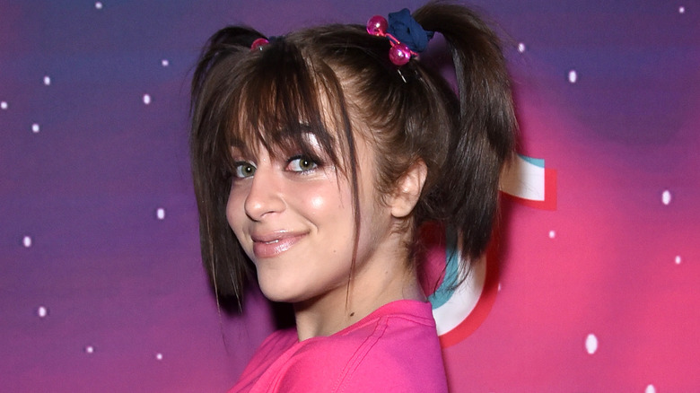 Baby Ariel smiling in pigtails