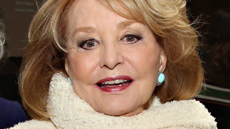 Barbara Walters smiling
