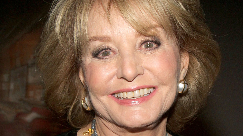 Barbara Walters smiling