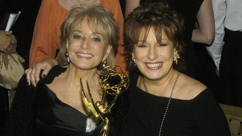 Barbara Walters and Joy Behar