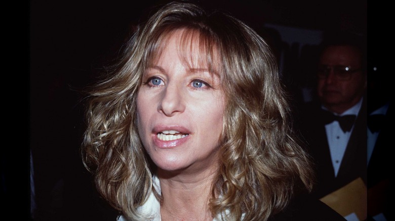 Barbra Streisand speaking