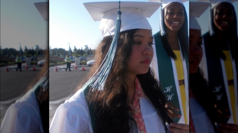 Bella Poarch on graduation day