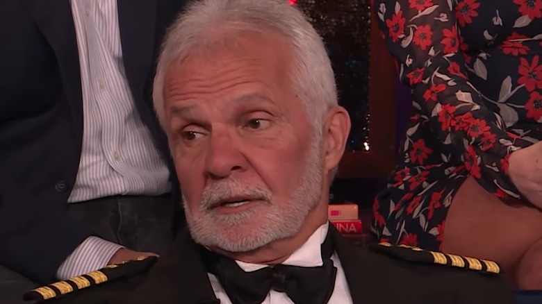 Captain Lee Rosbach wearing bowtie