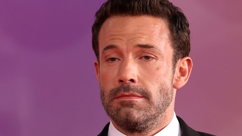 Ben Affleck posing at event