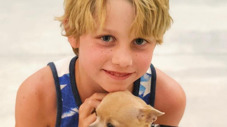 Ben Travolta smiling