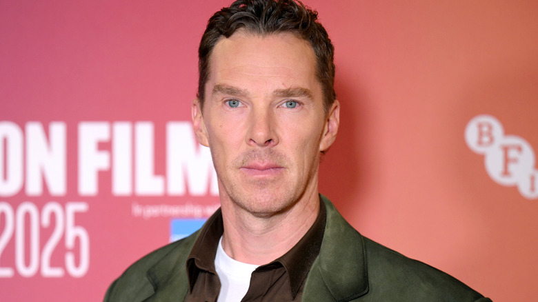 Benedict Cumberbatch posing