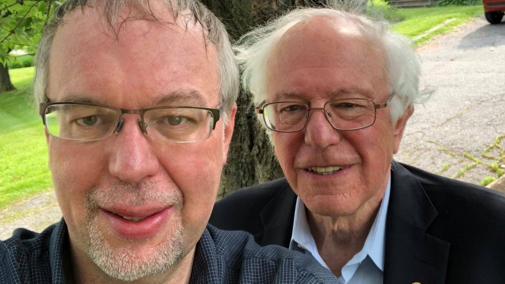 Levi and Bernie Sanders